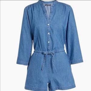 J. Crew Denim Romper